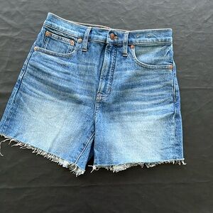 Madewell Mid-Length Jean Short 27
